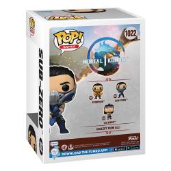 Mortal Kombat POP! Games Vinyl Figura Sub Zero 9 cm FUNKO