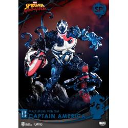 Marvel Comics D-Stage PVC Diorama Maximum Venom Captain America Special Edition 16 cm