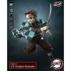 Demon Slayer: Kimetsu no Yaiba Figura FigZero 1/6 Tanjiro Kamado 27 cm ThreeZero 