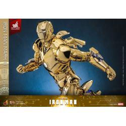 Iron Man Mark III (Gold Color Version) Figura Movie Masterpiece Diecast 1/6 Hot Toys Exclusive 33 cm HOT TOYS