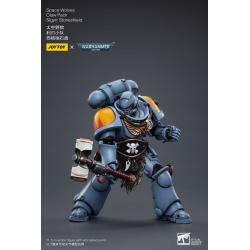 Warhammer 40k Figura 1/18 Space Wolves Claw Pack Sigyrr Stoneshield 12 cm  Joy Toy (CN) 