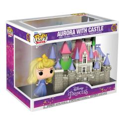 Disney: Ultimate Princess POP! Town Vinyl Figura Aurora & Castle (La bella durmiente) 9 cm funko
