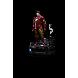Marvel Estatua 1/10 Deluxe Art Scale Iron Man Unleashed 23 cm  Iron Studios 