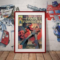 Transformers Litografia 40th Anniversary Limited Edition 42 x 30 cm  Fanattik