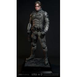 The Batman Statue 1/3 Batman Suit & Bruce Wayne (Robert Pattinson) Dual Version Hyperreal Movie JND Studios 71cm