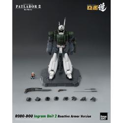 Patlabor 2: The Movie Figura Robo-Dou Ingram Unit 2 Reactive Armor Version 23 cm ThreeZero