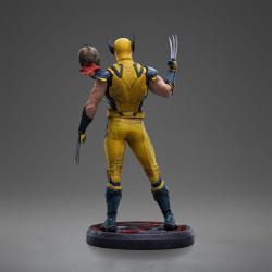 Deadpool 3 Estatua 1/10 Art Scale Wolverine & Headpool 22 cm Iron Studios 