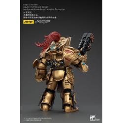 Warhammer The Horus Heresy Figura 1/18 Legio Custodes Aquilon Terminator Squad Aquilon with twin-linked Adrathic Destructor 14 cm   Joy Toy (CN) 