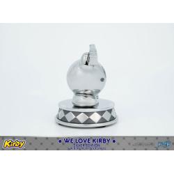 Kirby Estatua DieCast We Love Kirby Silver Edition 10 cm  First 4 Figures 