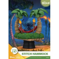 Lilo & Stitch Diorama PVC D-Stage Stitch Hammock 13 cm Beast Kingdom Toys