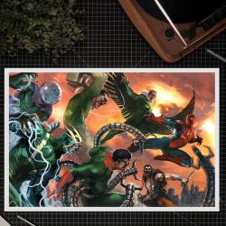 Marvel Litografia The Amazing SpiderMan vs Sinister Six 61 x 41 cm - sin marco Sideshow Collectibles