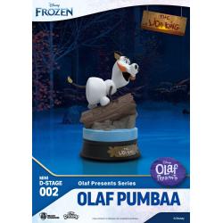 Frozen: El reino del hielo Estatua PVC Mini Diorama Stage Olaf Presents Olaf Pumba 12 cm Beast Kingdom Toys 