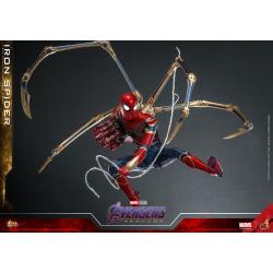 Vengadores: Endgame Movie Masterpiece Figura 1/6 Iron Spider 28 cm HOT TOYS SPIDERMAN