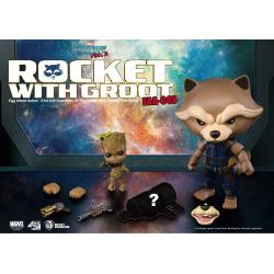 Guardians of the Galaxy Vol. 2 Egg Attack Action Figure Rocket Raccoon & Groot 10 cm