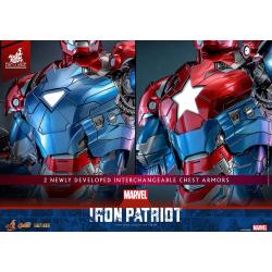 Marvel Figura Diecast Comic Masterpiece 1/6 Iron Patriot Hot Toys Exclusive 32 cm Hot Toys 