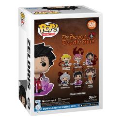 7 PECADOS CAPITAL Pop! Animation Vinyl Figura Zeldris 9 cm FUNKO