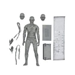 Universal Monsters Action Figure Ultimate The Mummy (Black & White) 18 cm