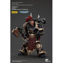 Warhammer 40k Figura Chaos Space Marines Black Legion Chosen with Plasma Pistol and Power Axe 20 cm  Joy Toy (CN)