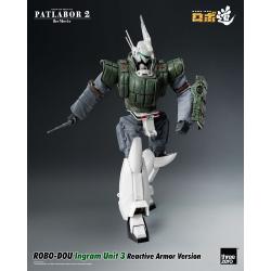 Patlabor 2: The Movie Figura Robo-Dou Ingram Unit 3 Reactive Armor Version 23 cm ThreeZero