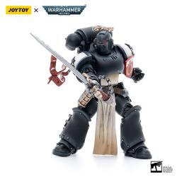 Warhammer 40k Figura 1/18 Black Templars The Emperors Champion Rolantus 12 cm   Joy Toy (CN)