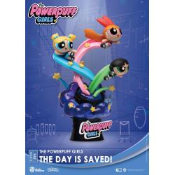 The Powerpuff Girls D-Stage PVC Diorama The Day Is Saved Standard Version 15 cm