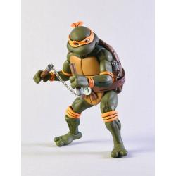 Teenage Mutant Ninja Turtles Action Figure 2-Pack Michelangelo vs Foot Soldier 18 cm
