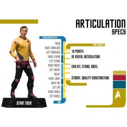 Star Trek TOS Figura Captain James T. Kirk 18 cm
