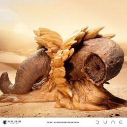 Dune Bookends Sandworm 21 cm SIDESHOW