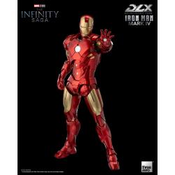 Infinity Saga Figura 1/12 DLX Iron Man Mark 4 17 cm ThreeZero