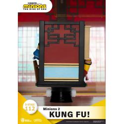Minions 2 Diorama PVC D-Stage Kung Fu! 15 cm Beast Kingdom Gru Mi villano favorito