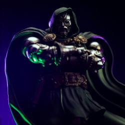 The Infinity Gauntlet Marvel Legends Diorama Estatua 1/10 Art Scale Doctor Doom 30 cm Iron Studios 