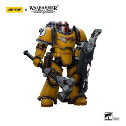Warhammer The Horus Heresy Figura 1/18 Imperial Fists Legion MkIII Breacher Squad Sergeant with Thunder Hammer 12 cmJoy Toy (CN)