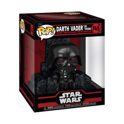 Star Wars: Dark Side POP! Deluxe Vinyl Figura Vader Throne 9 cm FUNKO