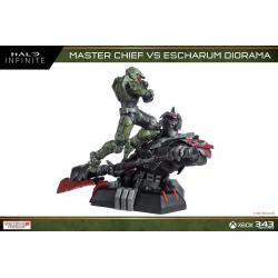 Halo: Infinite Estatua 1/8 Master Chief vs. Escharum 31 cm