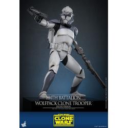 Star Wars The Clone Wars Figura 1/6 104th Battalion Wolfpack Clone Trooper Deluxe Version 30 cm Hot Toys 