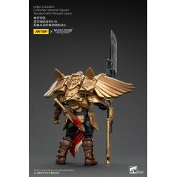 Warhammer The Horus Heresy Figura 1/18 Legio Custodes Custodian Venatari Squad Venatari with Venatari Lance 13 cm Joy Toy (CN) 