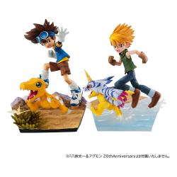 Digimon Adventure Serie G.E.M. Estatua PVC Yamato Ishida & Gabumon 2022 Ver. 12 cm