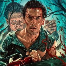 Evil Dead 2 Litografia Ash Williams 46 x 61 cm - sin marco SIDESHOW