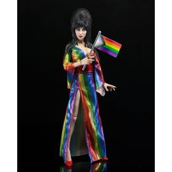 Elvira, Mistress of the Dark Figura Clothed Over the Rainbow Elvira 20 cm NECA