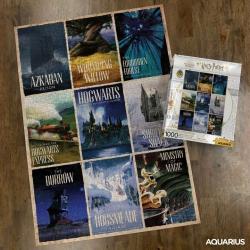 Harry Potter Puzzle Travel Posters (1000 piezas)