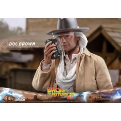  Doc Brown Sixth Scale Figure by Hot Toys Movie Masterpiece Series – Back to the Future Part III