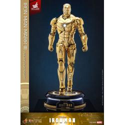 Iron Man Mark III (Gold Color Version) Figura Movie Masterpiece Diecast 1/6 Hot Toys Exclusive 33 cm HOT TOYS