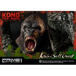 Kong Skull Island Statue Kong vs Skull Crawler 80 cm