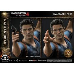 Uncharted 4: A Thief\'s End Ultimate Premium Masterline Statue 1/4 Nathan Drake Deluxe Bonus Version 69 cm