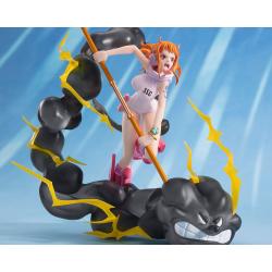 One Piece Figuarts ZERO Extra Battle Estatua PVC Nami Lightning Blast 17 cm Bandai Tamashii Nations 