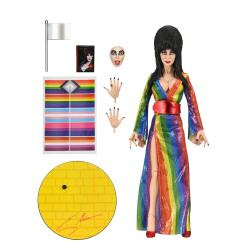 Elvira, Mistress of the Dark Figura Clothed Over the Rainbow Elvira 20 cm NECA