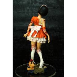 Kaitendoh Horror Figure Series Estatua 1/8 Zombie Girl Repaint Ver. 22 cm