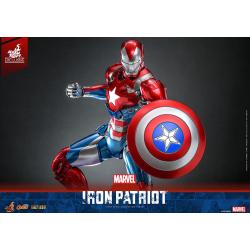 Marvel Figura Diecast Comic Masterpiece 1/6 Iron Patriot Hot Toys Exclusive 32 cm Hot Toys 