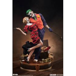 DC Comics Mythos Estatua 1/5 The Joker and Harley Quinn: Lawless Love 41 cm SIDESHOW