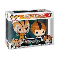 Thundercats Pack de 2 POP! Vinyl Figuras Wilykat & Wilykit 9 cm FUNKO